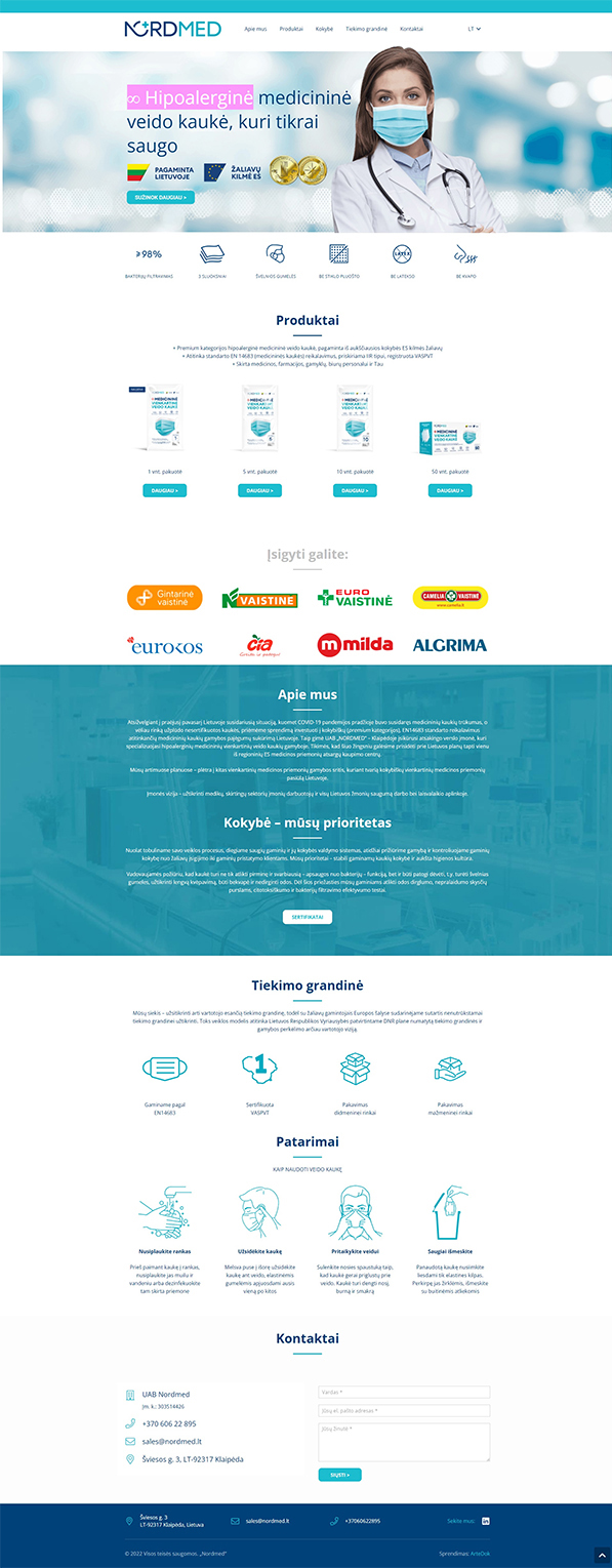 Websty — Interneto svetainių ir el. parduotuvių kūrimas