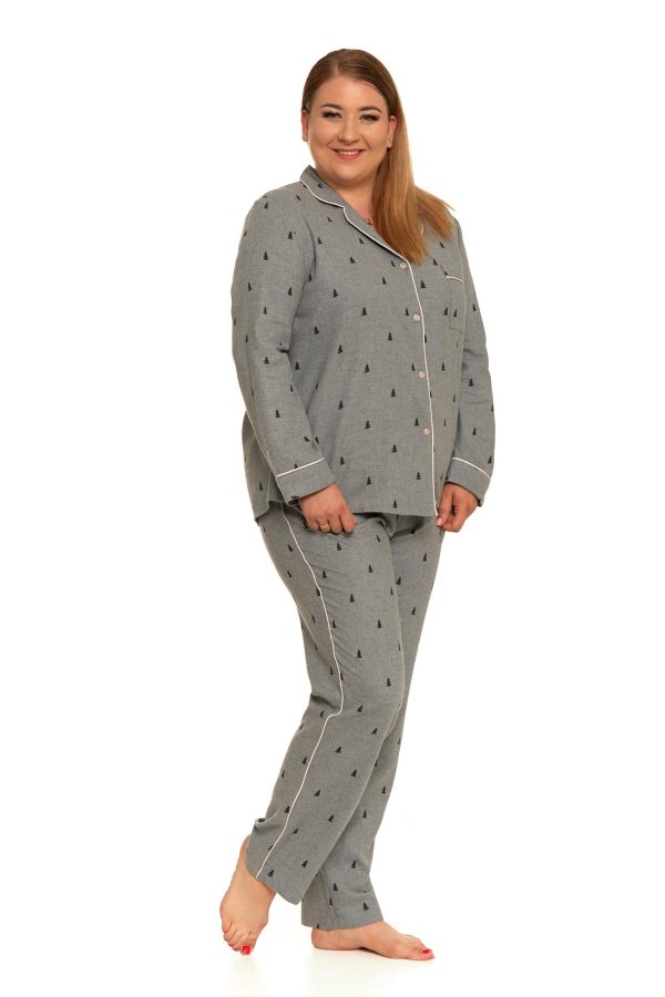 Pižama Eglutės Plus Size🌲Flanelė! - 2XL dyd. - Image 7