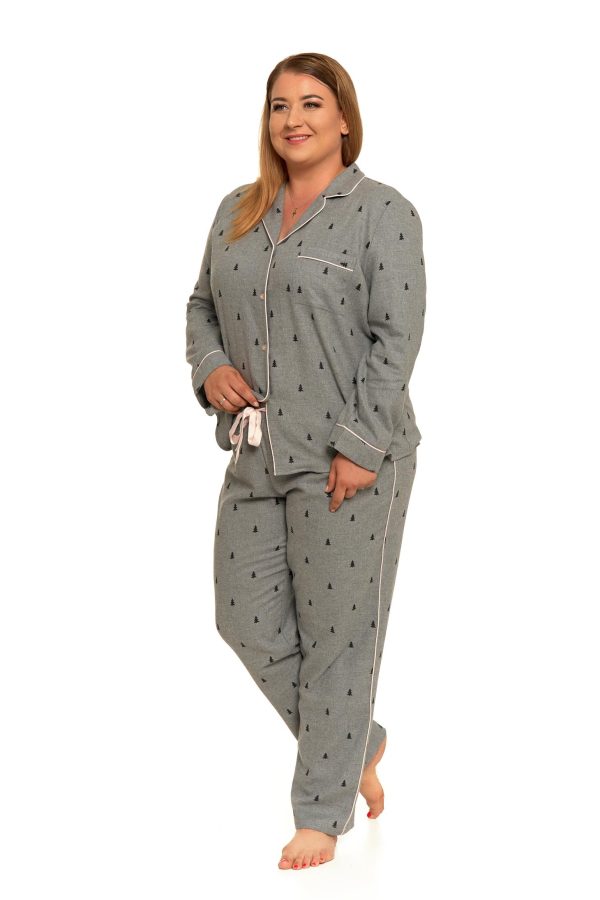 Pižama Eglutės Plus Size🌲Flanelė! - 2XL dyd. - Image 4