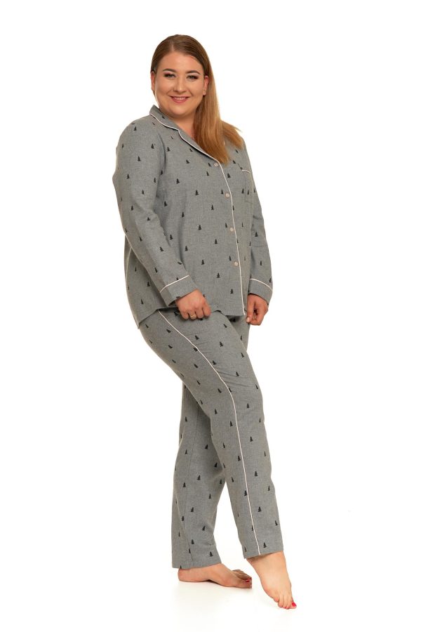 Pižama Eglutės Plus Size🌲Flanelė! - 2XL dyd. - Image 2