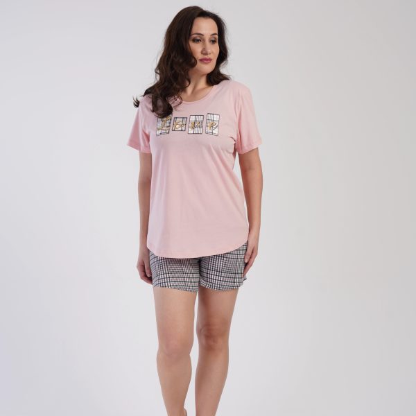 Pižama Pink Love ♥ Plus Size, 3XL dyd.