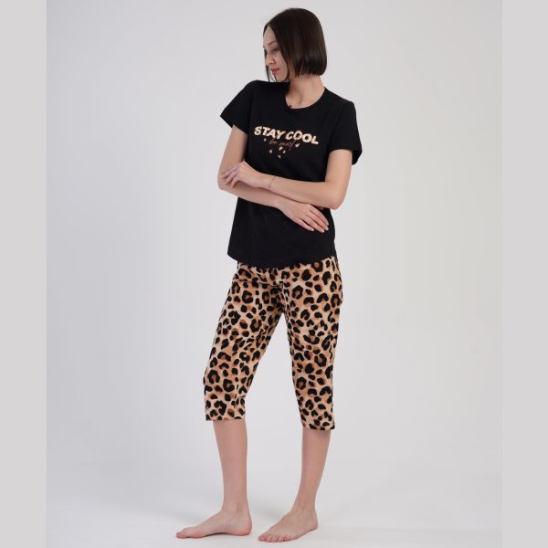 Pižama Stay Cool ♥ Black, L dyd.