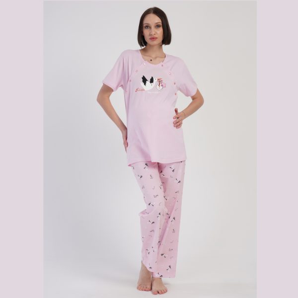 Pižama Congrats Mom ♥ Pink, S dyd.