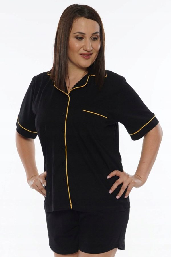 Pižama Black ♥ Plus Size, 1XL dyd. - Image 3