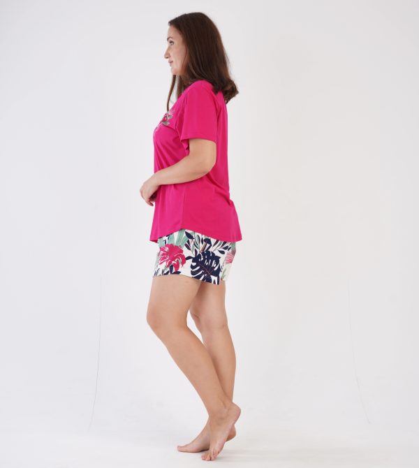 Pižama Magenta ♥ Plus Size, 3XL dyd. - Image 4