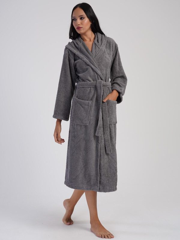 Chalatas Frotte ♥ Grey - Image 3