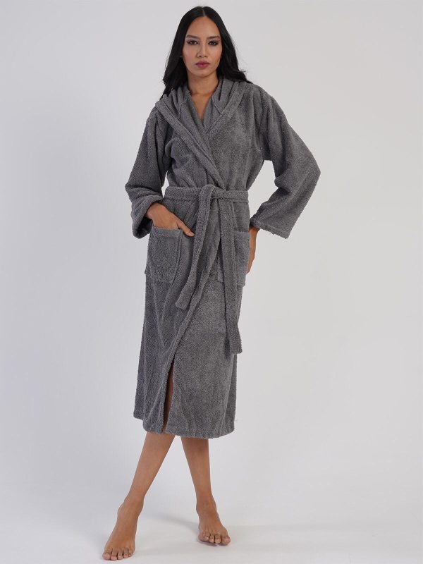 Chalatas Frotte ♥ Grey - Image 5
