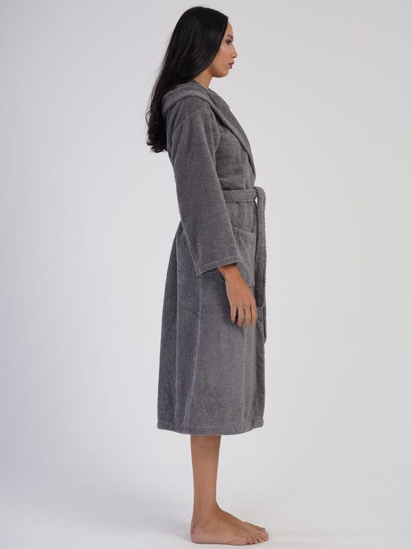 Chalatas Frotte ♥ Grey - Image 6