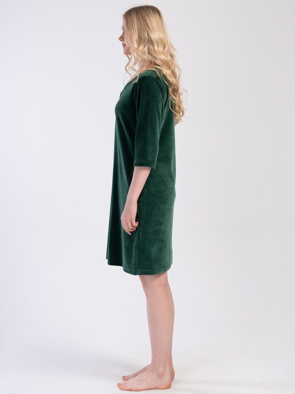 Chalatas Green Velour ♥ - Image 5