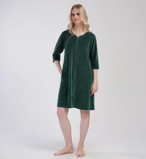 Chalatas Green Velour ♥ - Image 7