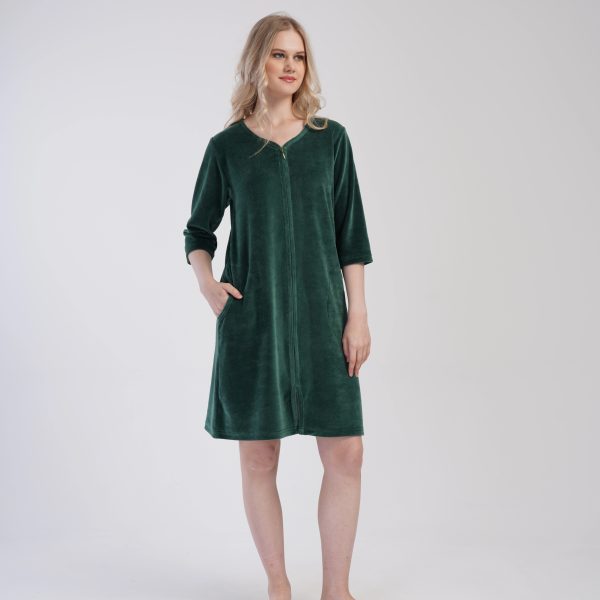 Chalatas Green Velour ♥