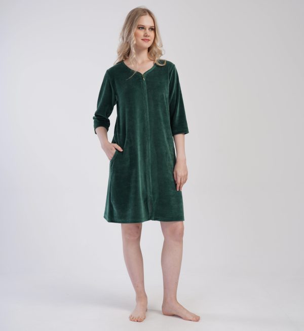 Chalatas Green Velour ♥ - Image 8