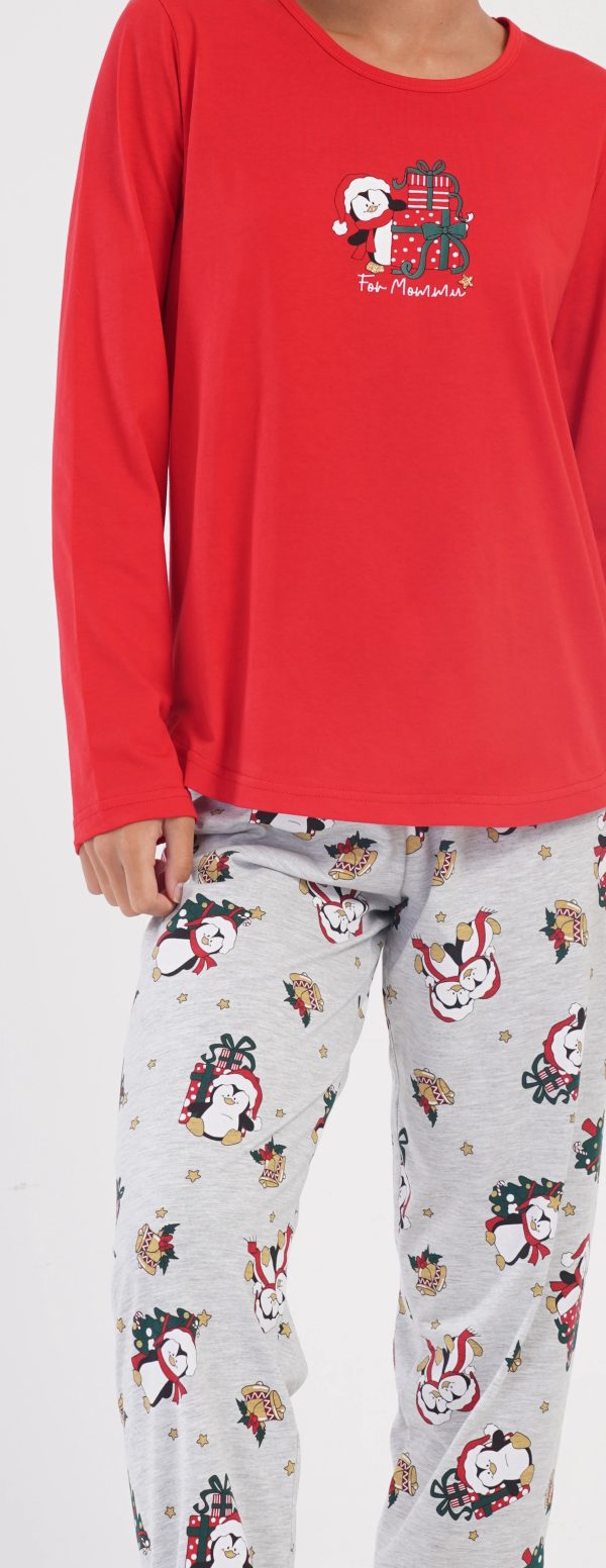 Pižama Gift For Mommy ❄️ Red - Image 7