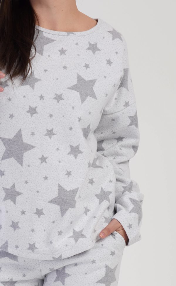 Pižama Stars ♥ Plus Size (šiltesnė) - Image 3