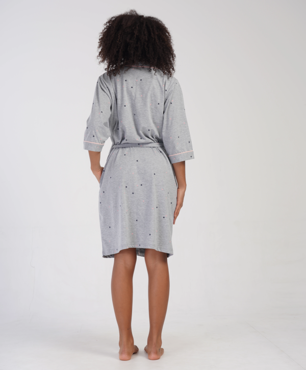 Chalatas Starry ♥ Plus Size, 1XL dyd. - Image 2