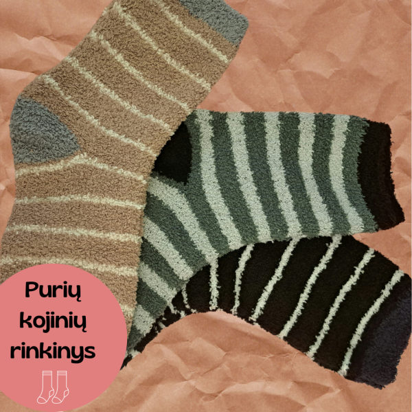 Kojinių rinkinys Nr. K17 ❄️ 38-41 dyd.