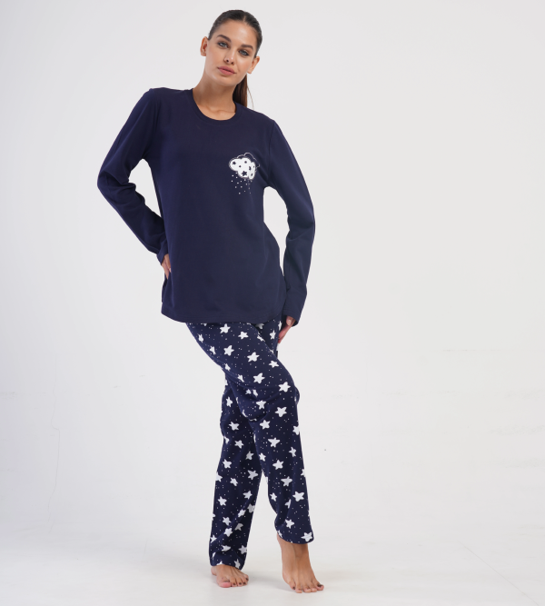 Pižama Star Rain ♥ Plus Size (šiltesnė), 4XL dyd. - Image 6