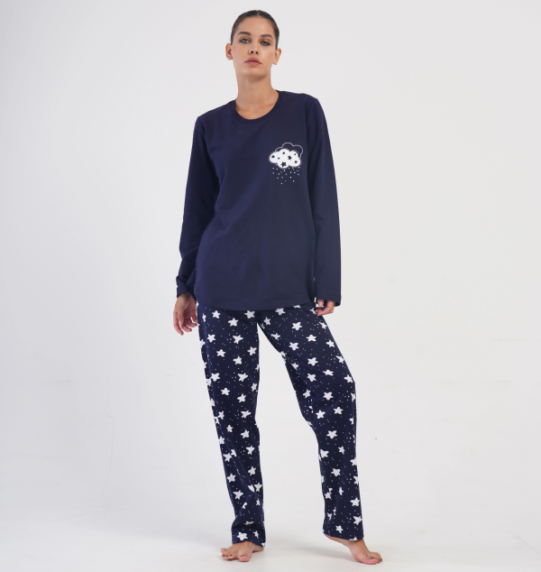 Pižama Star Rain ♥ Plus Size (šiltesnė), 4XL dyd. - Image 9