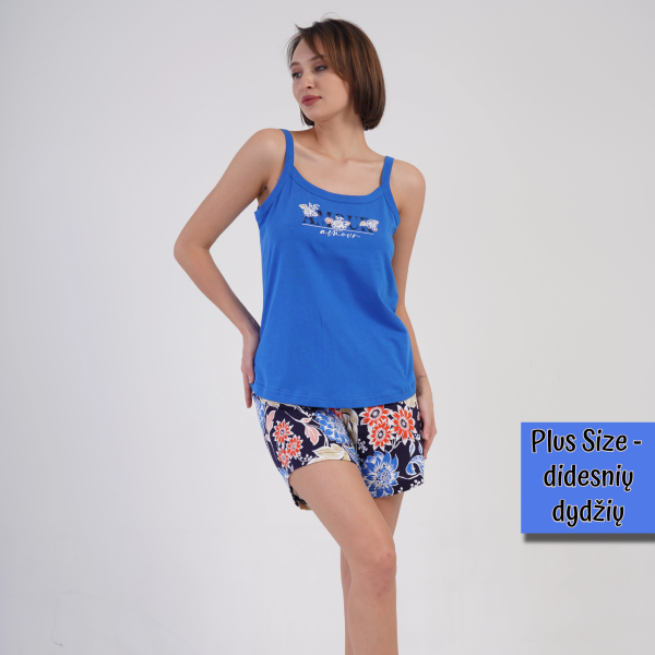 Pižama Amour ♥ Plus Size, 4XL dyd.