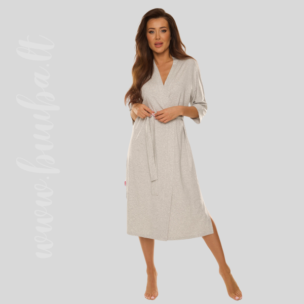 Chalatas Visa Long ♥ Light Grey