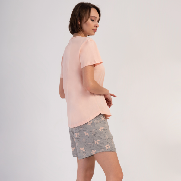 Pižama su šortukais Rose ♥ Plus Size - Image 2