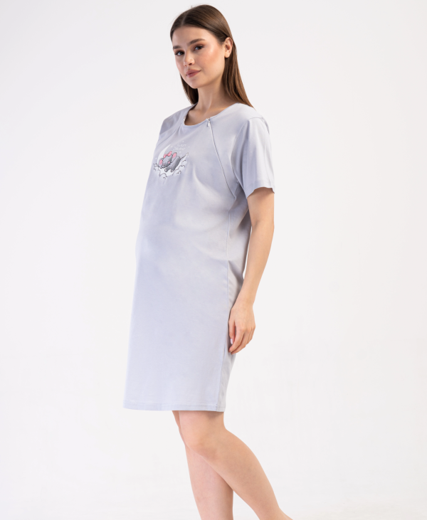 Naktinukai Sweet Dreams Mom ♥ Grey, XL dyd. - Image 5