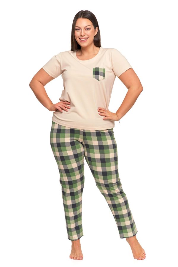 Pižama Agnė ♥ Plus Size, 3XL - Image 4
