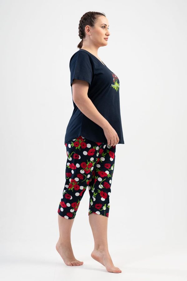 Pižama Austėja ♥ Plus Size, 3XL dyd. - Image 3