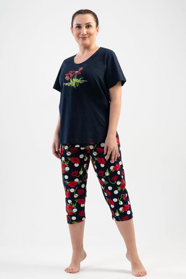 Pižama Austėja ♥ Plus Size, 3XL dyd. - Image 4
