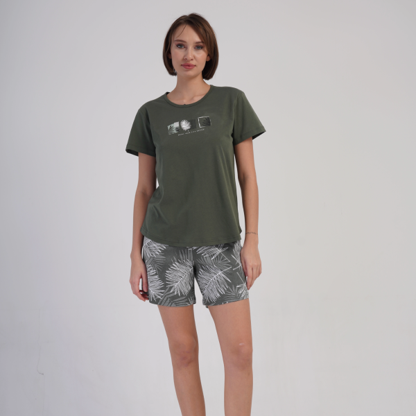 Pižama Enjoy ♥ Khaki, M dyd.