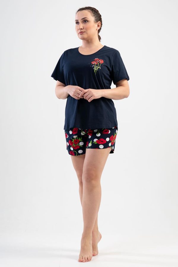 Pižama Aguona Dark ♥ Plus Size - Image 3