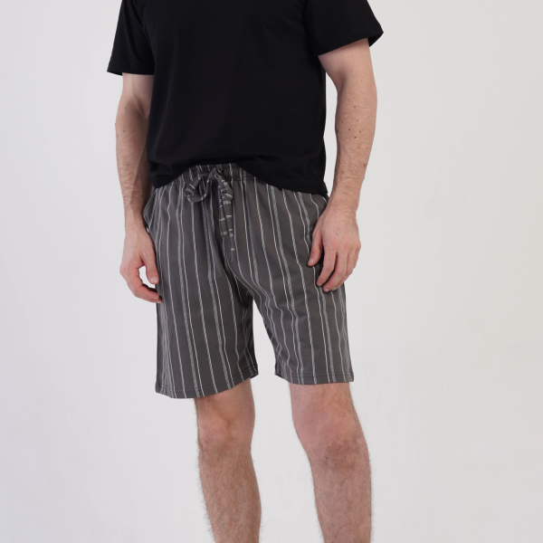 Vyriški šortai miegui Grey Lines ♂ - Image 4