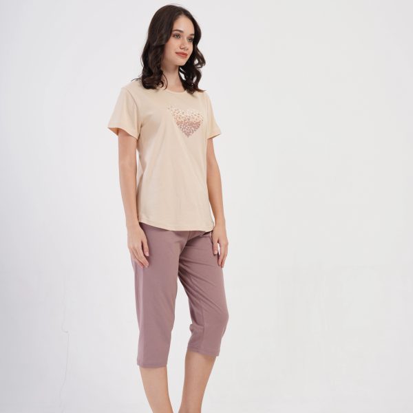 Pižama Beige Love ♥ - Image 6