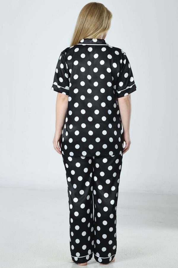 Pižama Dots Sateen ♥ Plus Size, 1XL dyd. - Image 2