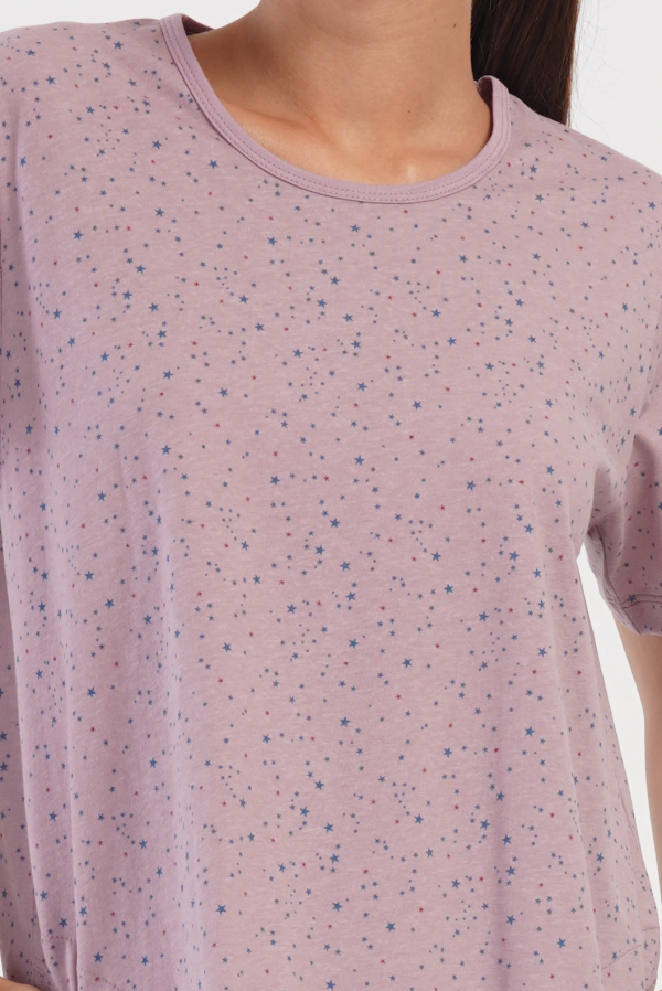 Naktinukai Pink Starlight ♥ Plus Size, 1XL dyd. - Image 3